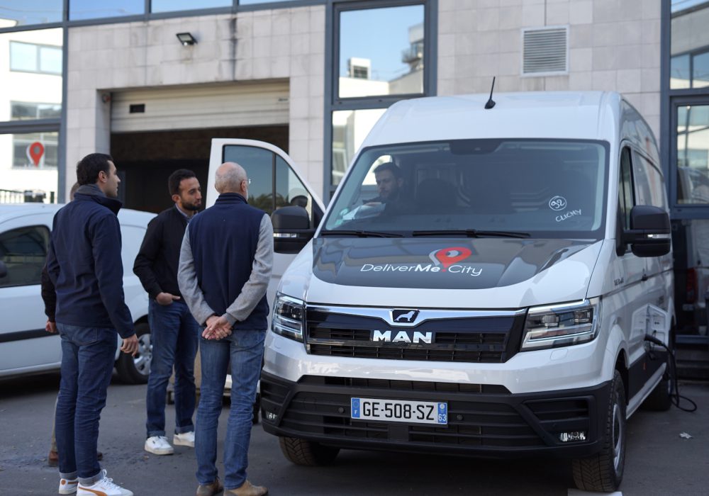 Dernier kilomètre : véhicule utilitaire électrique