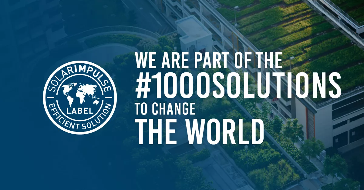 Image for 1000+ Solutions : Solar Impulse Foundation labellise Watèa by Michelin