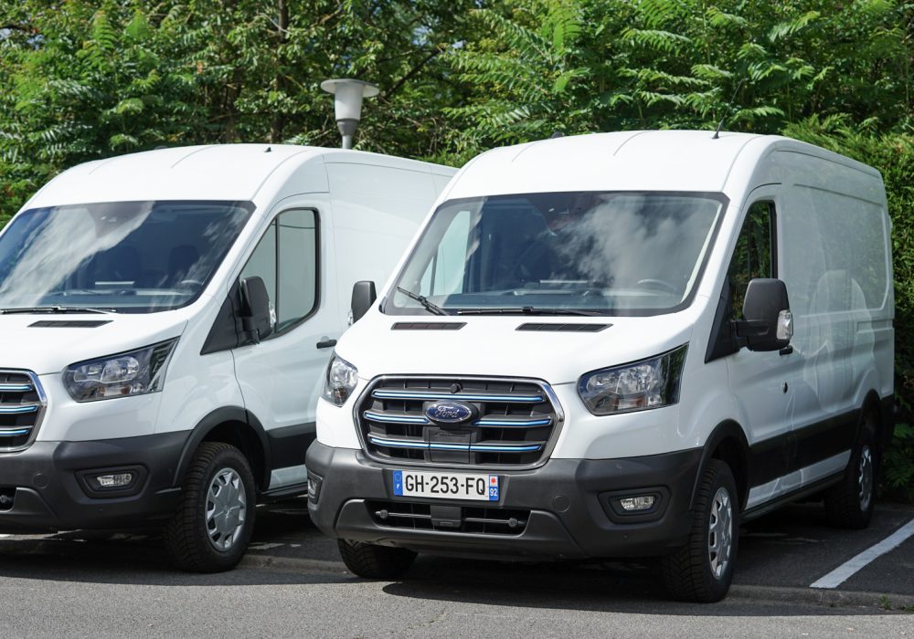 Ford e-transit : fourgon utilitaire électrique 2023