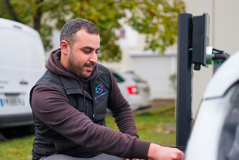 Les chauffeurs-livreurs Deleevfirst ont immédiatement adopté la mobilité électrique.